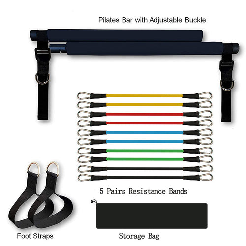 Pilates Bar Set – Jouw Draagbare Full-Body Home Gym