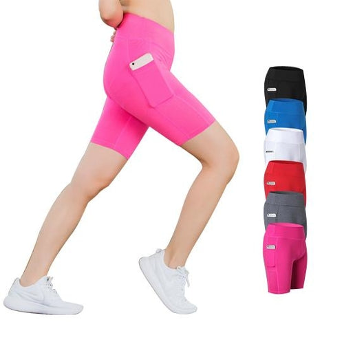 Yoga Shorts met Telefoonzak | Rekbaar & Veelzijdig | All Seasons