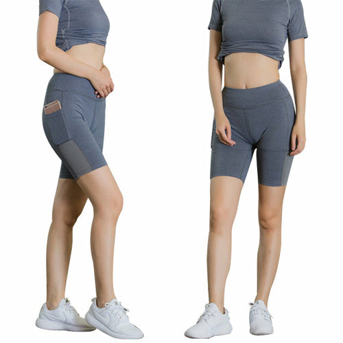 Yoga Shorts met Telefoonzak | Rekbaar & Veelzijdig | All Seasons