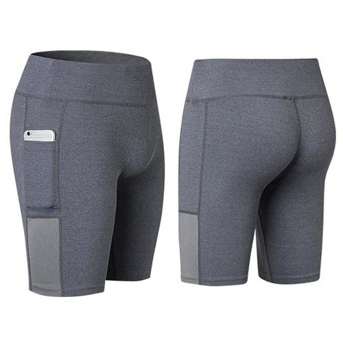 Yoga Shorts met Telefoonzak | Rekbaar & Veelzijdig | All Seasons