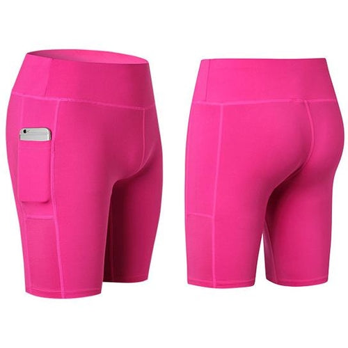 Yoga Shorts met Telefoonzak | Rekbaar & Veelzijdig | All Seasons