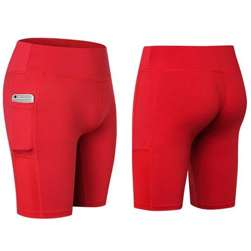 Yoga Shorts met Telefoonzak | Rekbaar & Veelzijdig | All Seasons