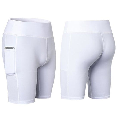 Yoga Shorts met Telefoonzak | Rekbaar & Veelzijdig | All Seasons