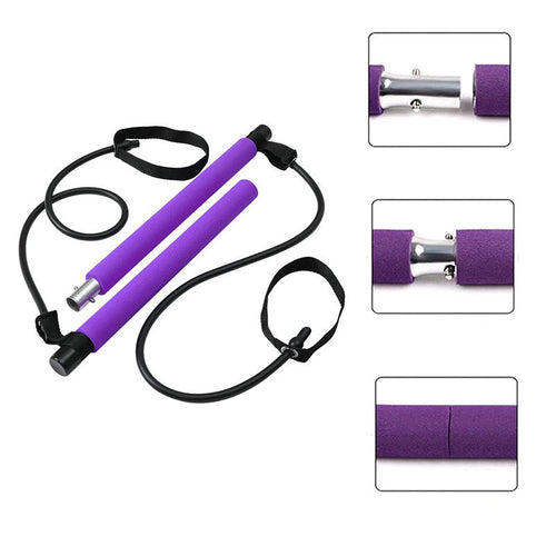 Pilates Bar Set – Jouw Draagbare Full-Body Home Gym