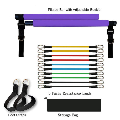 Pilates Bar Set – Jouw Draagbare Full-Body Home Gym