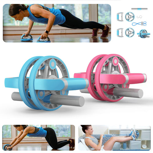 Ab Wheel Trainingsset | Buikspieren & Core Krachttraining