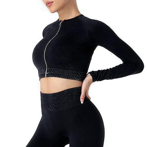 Dames Naadloos Sportpak – 2-delig Tracksuit | Yoga & Fitness
