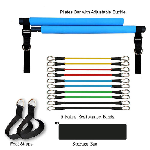 Pilates Bar Set – Jouw Draagbare Full-Body Home Gym