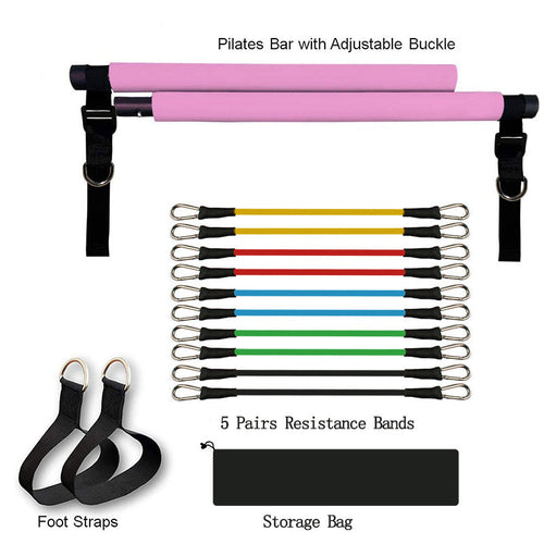 Pilates Bar Set – Jouw Draagbare Full-Body Home Gym